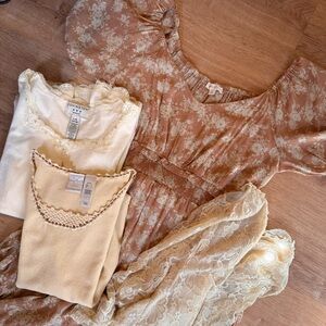 Cottagecore Clothing Bundle | Size Large